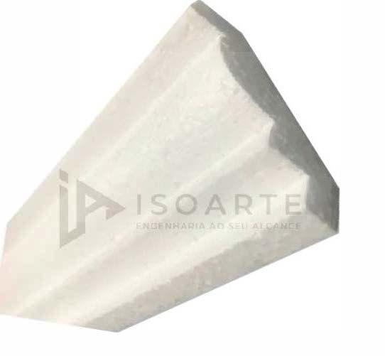 Moldura roda teto sanca isopor kit 15 metros 002 Menor preço em Moldura roda teto sanca isopor kit 15 metros 002