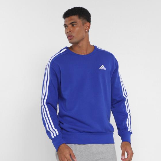 Imagem de Moletom Adidas Essentials 3 Listras Masculino