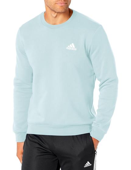Imagem de Moletom Adidas Essentials Fleece para homens Wonder Blue
