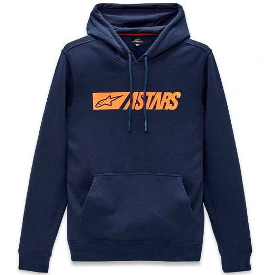 Imagem de Moletom Alpinestars Reblaze Hoodie Azul Mari Laran