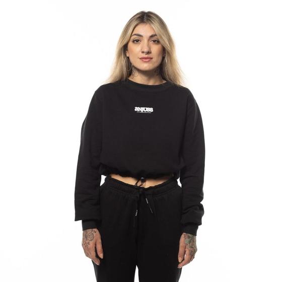 Imagem de Moletom Básico Feminino Cropped
