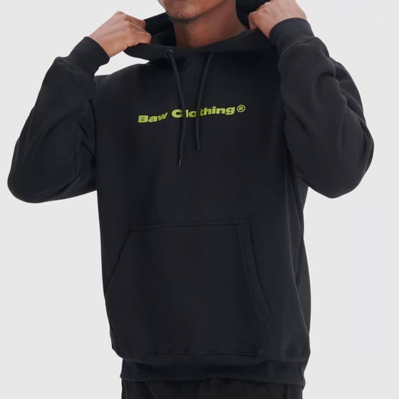 Imagem de Moletom Baw Basic Logo Preto