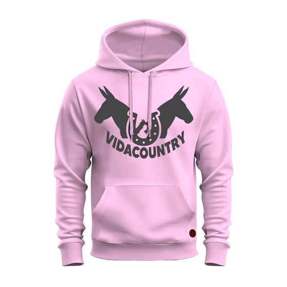 Imagem de Moletom Blusa De Frio Canguru Estampado Algodão Coutry Ferradura