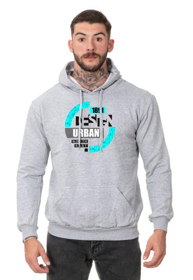 Imagem de Moletom Blusa de Frio Masculino Estampado Design Urban