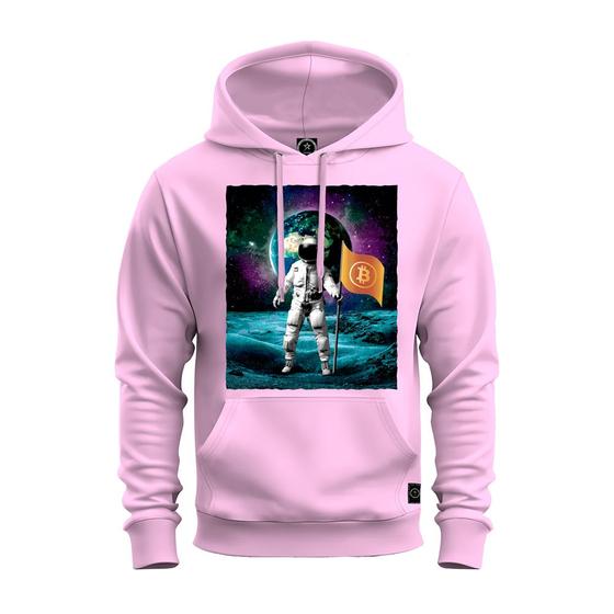 Imagem de Moletom Blusa de Frio Premium Unissex Algodão Nasa Lua