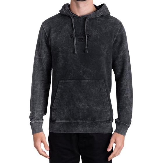 Imagem de Moletom Canguru Billabong Mid Arch Pull Over Preto Estonado