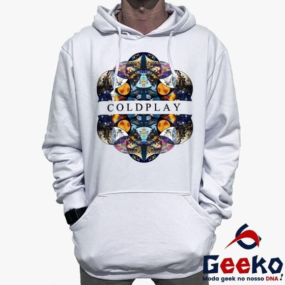 Imagem de Moletom Canguru Coldplay Algodão Geeko