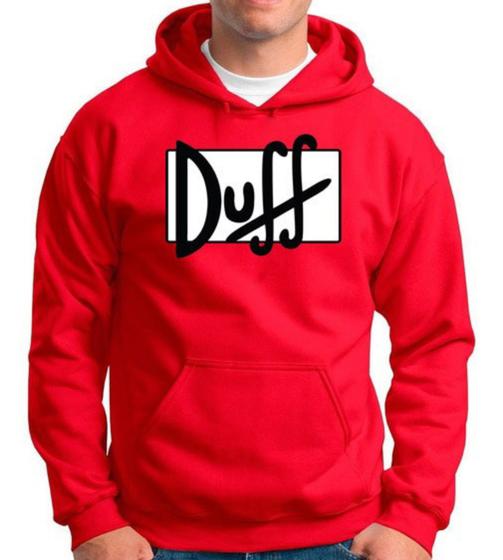 Imagem de Moletom Canguru Duff Simpsons Blusa De Frio Unissex