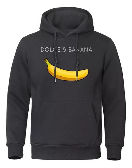 Imagem de Moletom Canguru Estampado Algodão Dolce e Banana