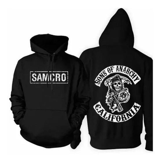 Moletom Canguru Filhos Da Anarquia Sons Of Anarchy Promoçã - Magic ...