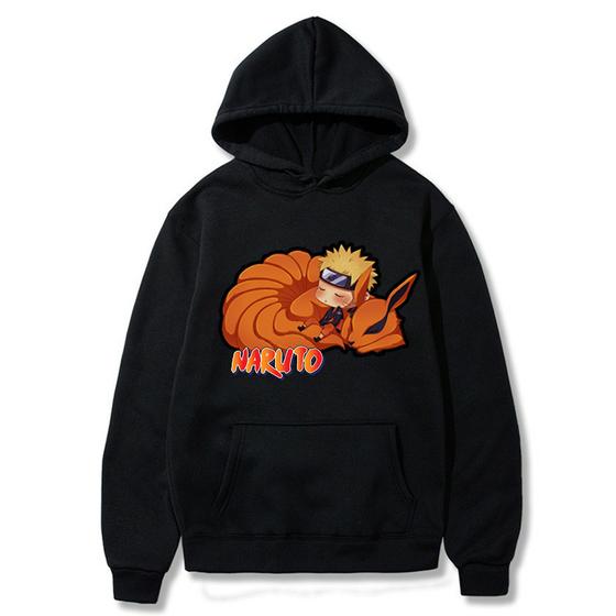 Imagem de Moletom Canguru Naruto Baby Raposa Blusa de Frio