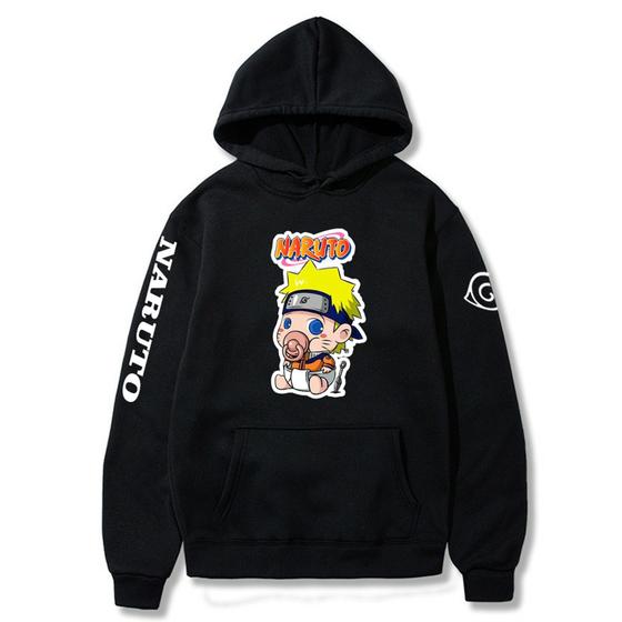 Imagem de Moletom Canguru Naruto Chibi Baby Blusa de Frio