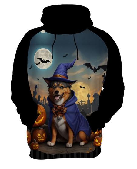 Imagem de Moletom Casaco Tshirt Halloween Cachorros Fofos Fantasia 2