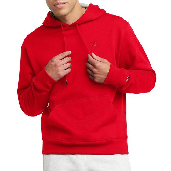 Imagem de Moletom com capuz Champion Powerblend listrado para homens