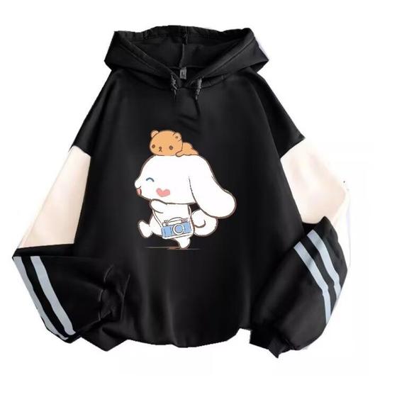 Imagem de Moletom com Capuz Cinnamoroll - Estilo Kawaii