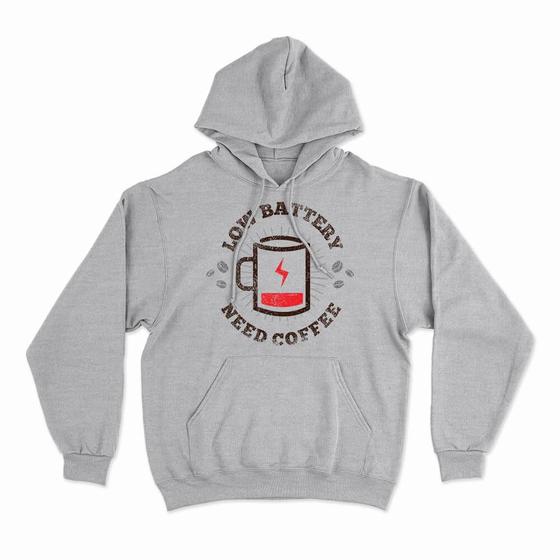 Imagem de Moletom Com Capuz Coffee Battery
