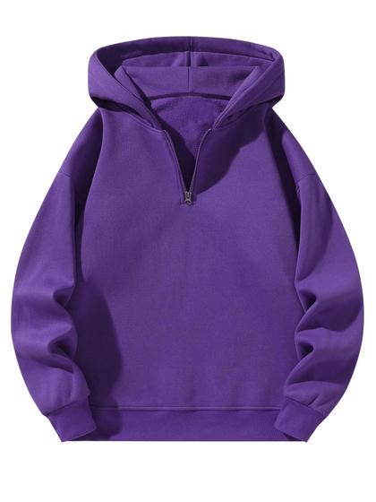 Moletom com capuz masculino SOLY HUX com zíper e manga comprida