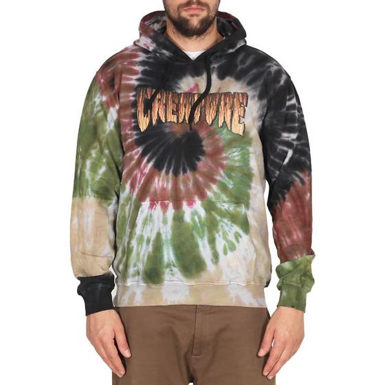 Imagem de Moletom Creature Logo Rust Tie Dye Marrom