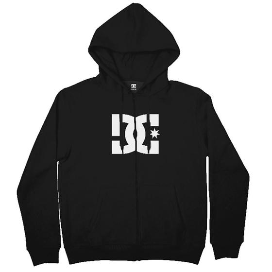 Imagem de Moletom DC Shoes Aberto DC Star Plus Size WT23 Preto