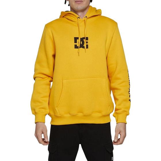 Imagem de Moletom DC Shoes Canguru DCShoecousa Sleeve WT24 Amarelo