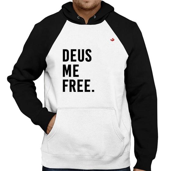 Imagem de Moletom Deus me free - Foca na Moda