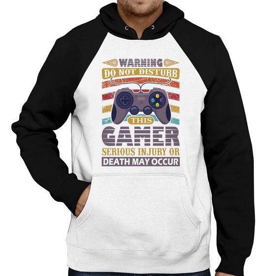 Imagem de Moletom Do Not Disturb This Gamer - Foca na Moda