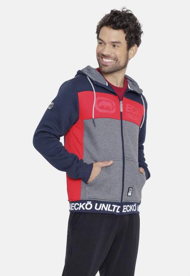 Moletom Ecko Aberto Com Capuz Azul Marinho Menor preço em Moletom Ecko Aberto Com Capuz Azul Marinho