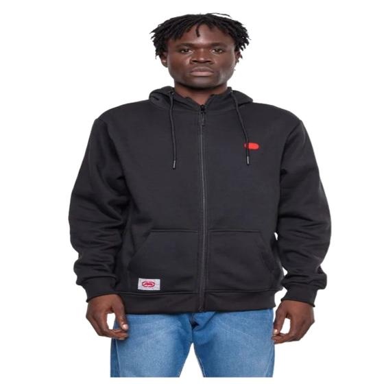Imagem de Moletom Ecko Aberto Mini Logo Com Capuz Basi Masculino Preto