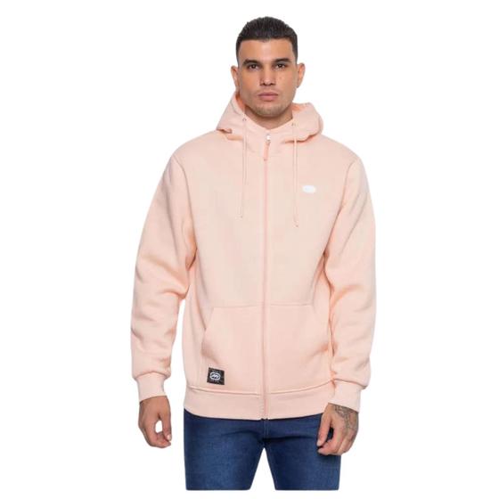Imagem de Moletom Ecko Fashion Básico com Ziper Rosa Claro