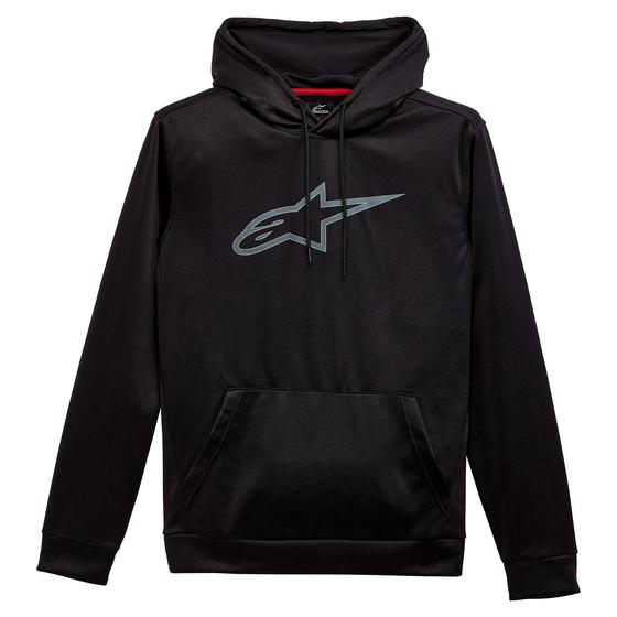 Imagem de Moletom Esportivo com Capuz Alpinestars Inception - Masculino - Preto - Tamanho M