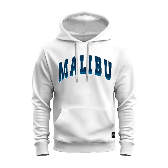 Imagem de Moletom Estampado Algodão Bolso Canguru Malibu