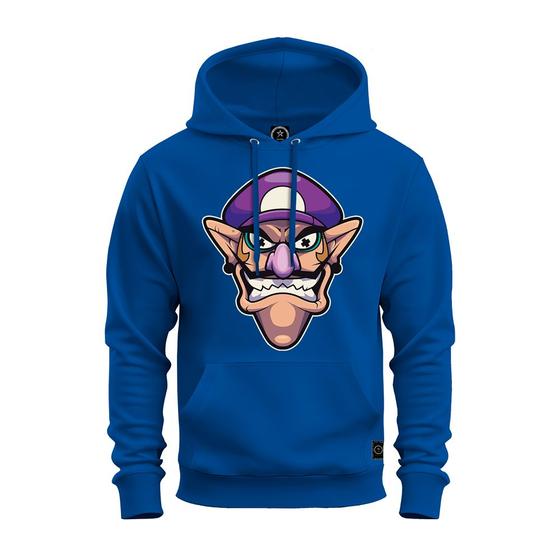 Imagem de Moletom Estampado Blusa De Frio Premium Personalizado Bigode Roxo