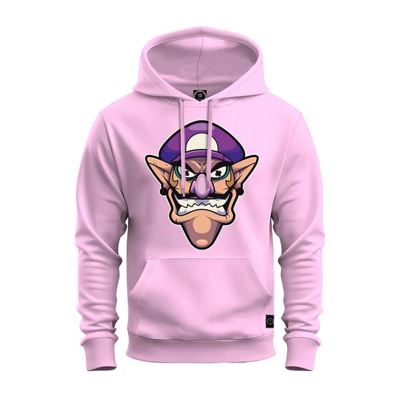 Imagem de Moletom Estampado Blusa De Frio Premium Personalizado Bigode Roxo