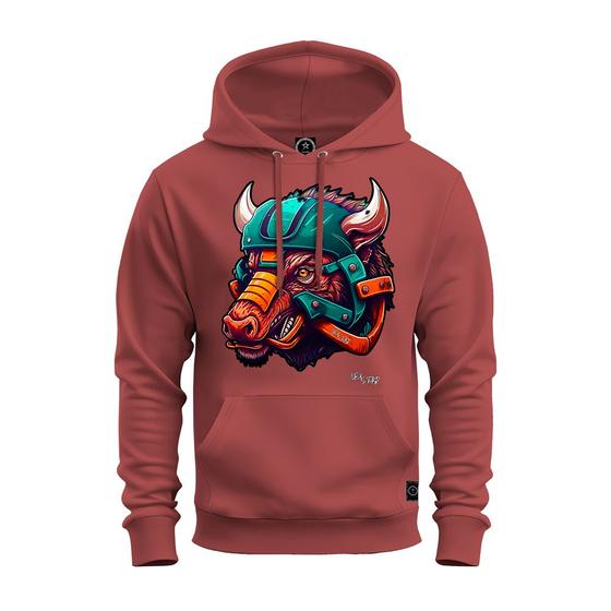 Imagem de Moletom Estampado Blusa De Frio Premium Personalizado Javali Americano