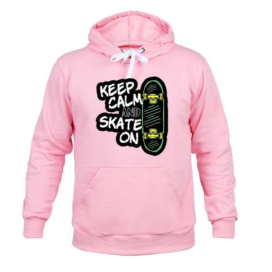 Imagem de Moletom Estampado Canguru Keep Calm