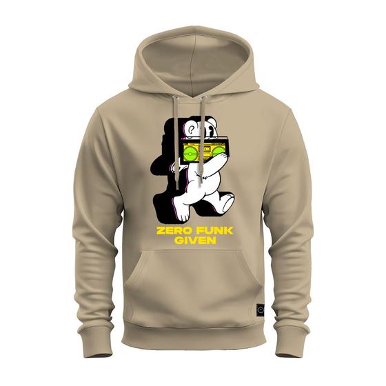 Imagem de Moletom Estampado Com Bolso e Capuz Varias Cores Zero Funk