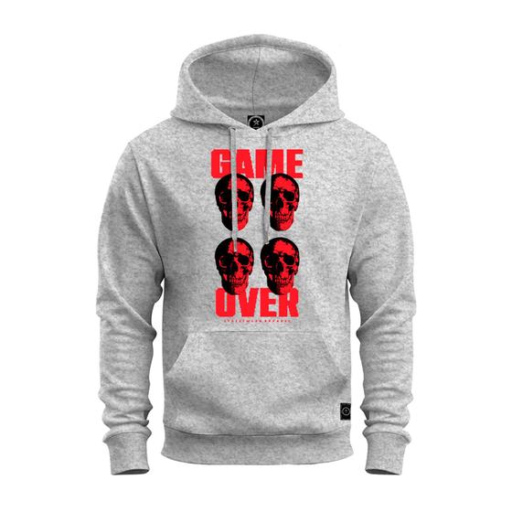 Imagem de Moletom Estampado Confortável Blusa De Frio Inverno Game Over