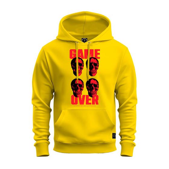 Imagem de Moletom Estampado Confortável Blusa De Frio Inverno Game Over