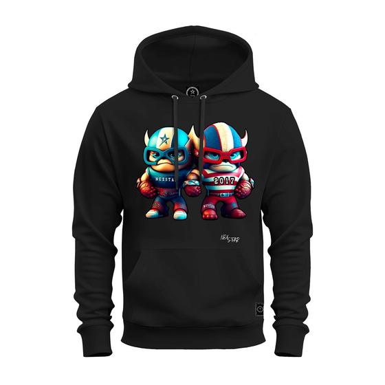 Imagem de Moletom Estampado Confortável Blusa De Frio Inverno Minnes Jogador