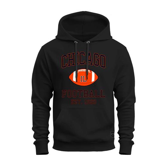 Moletom Estampado Premium Algodão Canguru Chicago Ball Menor preço em Moletom Estampado Premium Algodão Canguru Chicago Ball