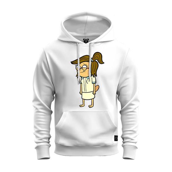 Imagem de Moletom Estampado Premium Unissex Blusa De Frio Menininha Nerd