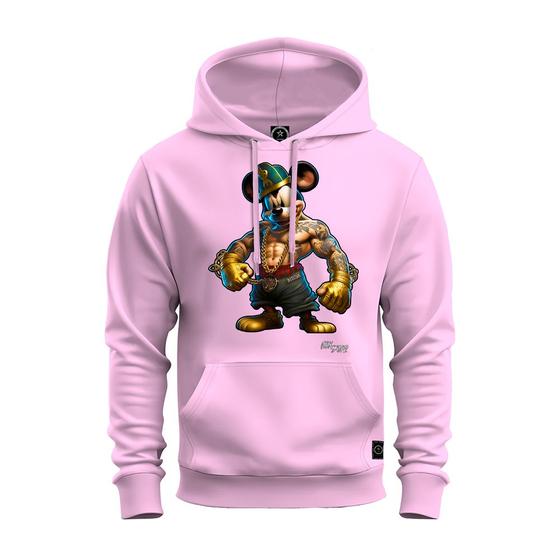 Imagem de Moletom Estampado Premium Unissex Blusa De Frio Rato Maromba