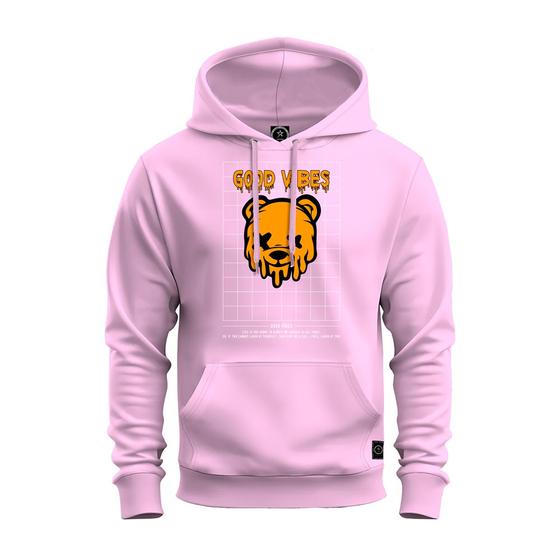 Imagem de Moletom Estampado Premium Unissex Blusa De Frio Urso Derretendo