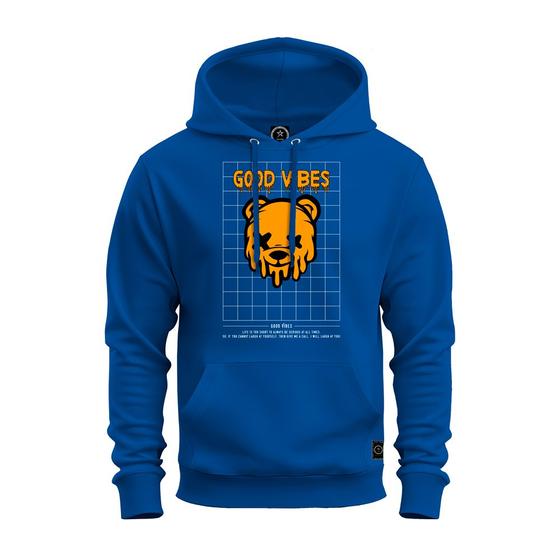 Imagem de Moletom Estampado Premium Unissex Blusa De Frio Urso Derretendo