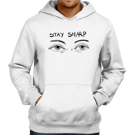 Imagem de Moletom Eyes Stay Sharp - Foca na Moda