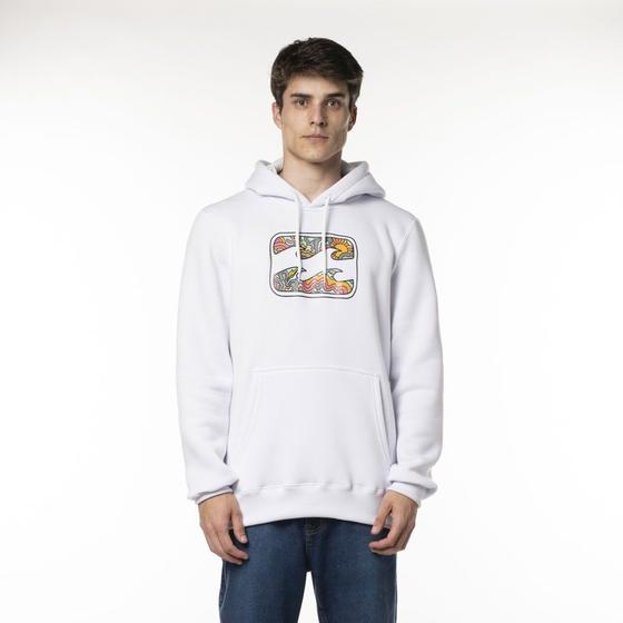 Imagem de Moletom Fechado Billabong B422A0147 Crayon Wave - Branco