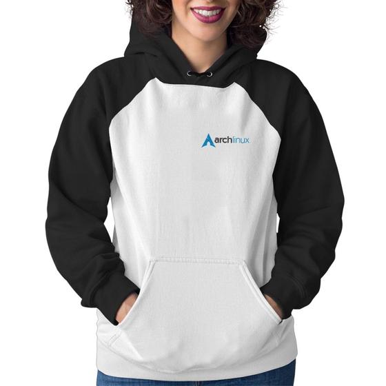 Imagem de Moletom Feminino Arch Linux - Foca na Moda