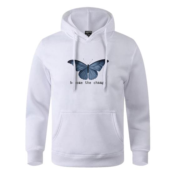 Imagem de Moletom Feminino Butterfly Become The Change Casaco De Frio