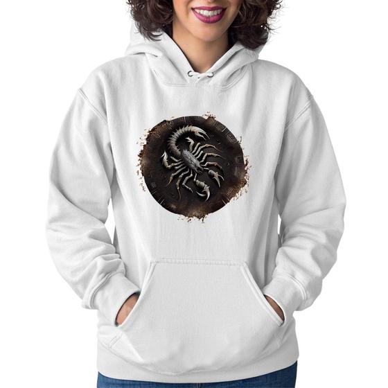 Imagem de Moletom Feminino Escorpião Sígno - Foca na Moda