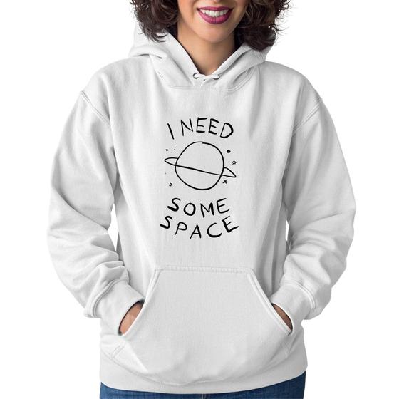Imagem de Moletom Feminino I Need Some Space - Foca na Moda